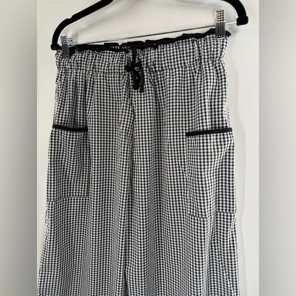 EUC SHEIN Gingham Wide Leg Pants - Picture 9 of 12